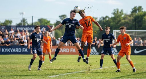 Illustrative football photograph — replace with academy photography
