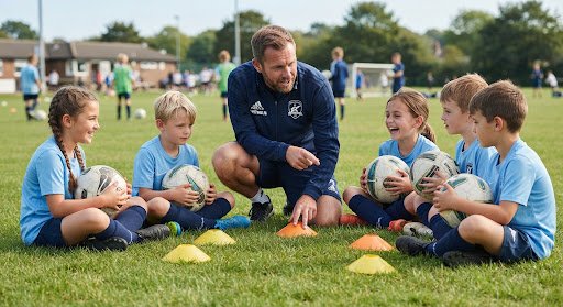 Illustrative football photograph — replace with academy photography